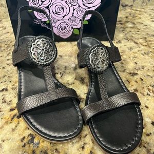 Brighton Layna Pewter sandals
